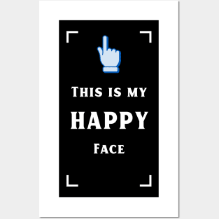 My happy face Posters and Art